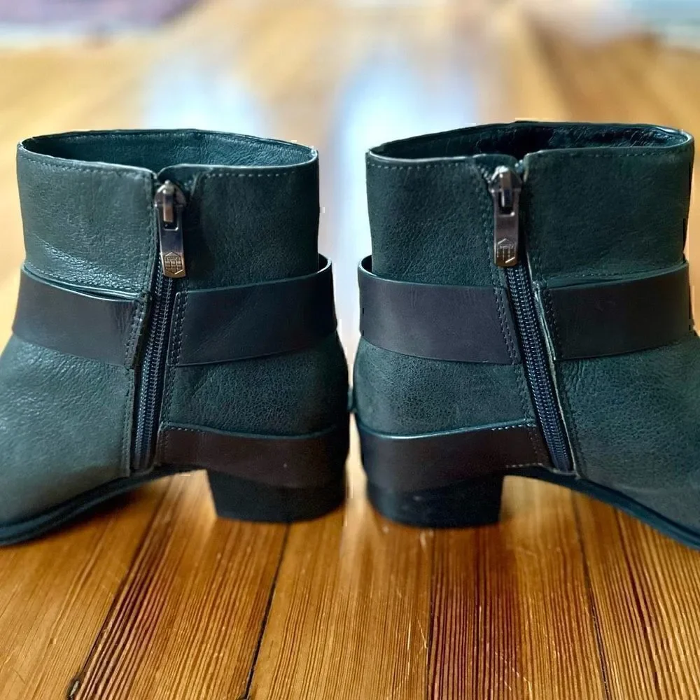 Vince Camuto Romeo Buckled Ankle Boots in After Midnight